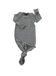 Knotted Sleeper Charcoal Stripe