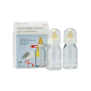 Natursutten - 4 oz Glass Baby Bottles (2 pack)