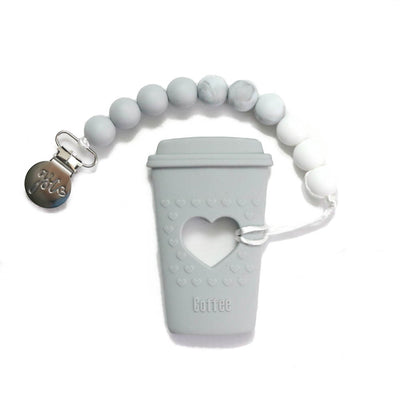 Clip on Teether - Coffee Cup